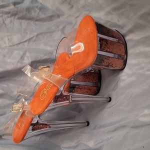 Orange please heels
